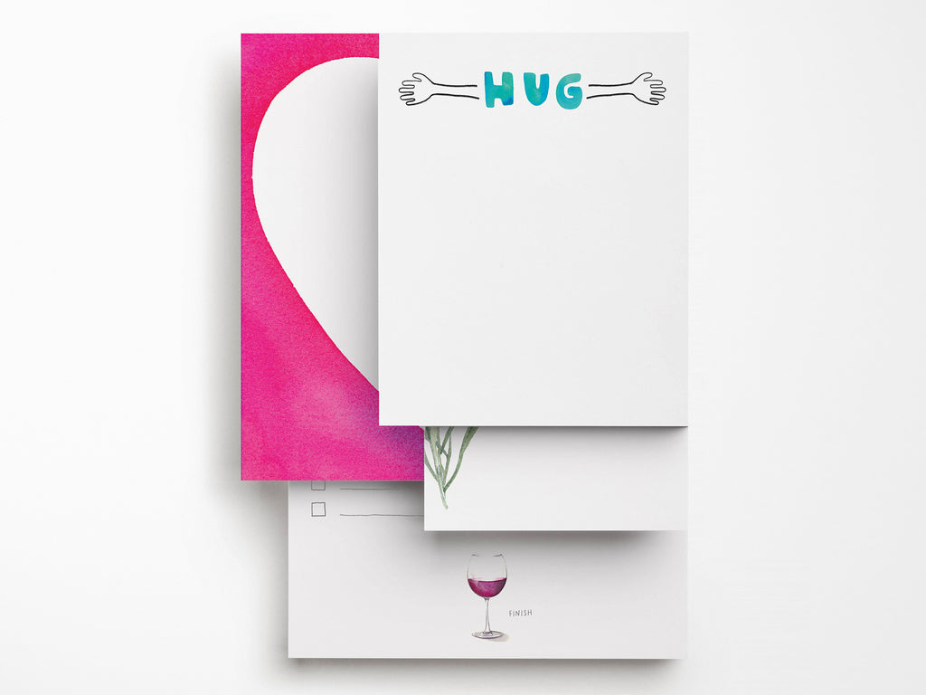 Exclamation Square Notepad