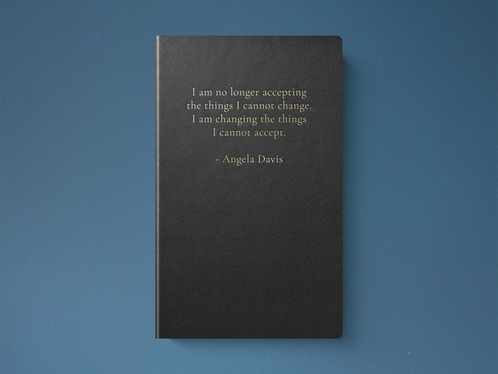 Black Voices Limited Edition Notebook - Angela Davis