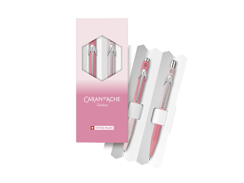 Caran D'Ache 849 Ballpoint Pen and Mechanical Pencil - Blossom Set