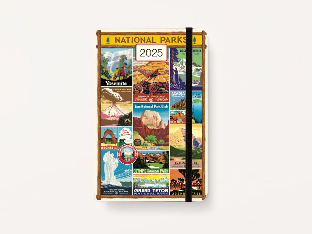 Cavallini 2025 WEEKLY PLANNER - National Parks