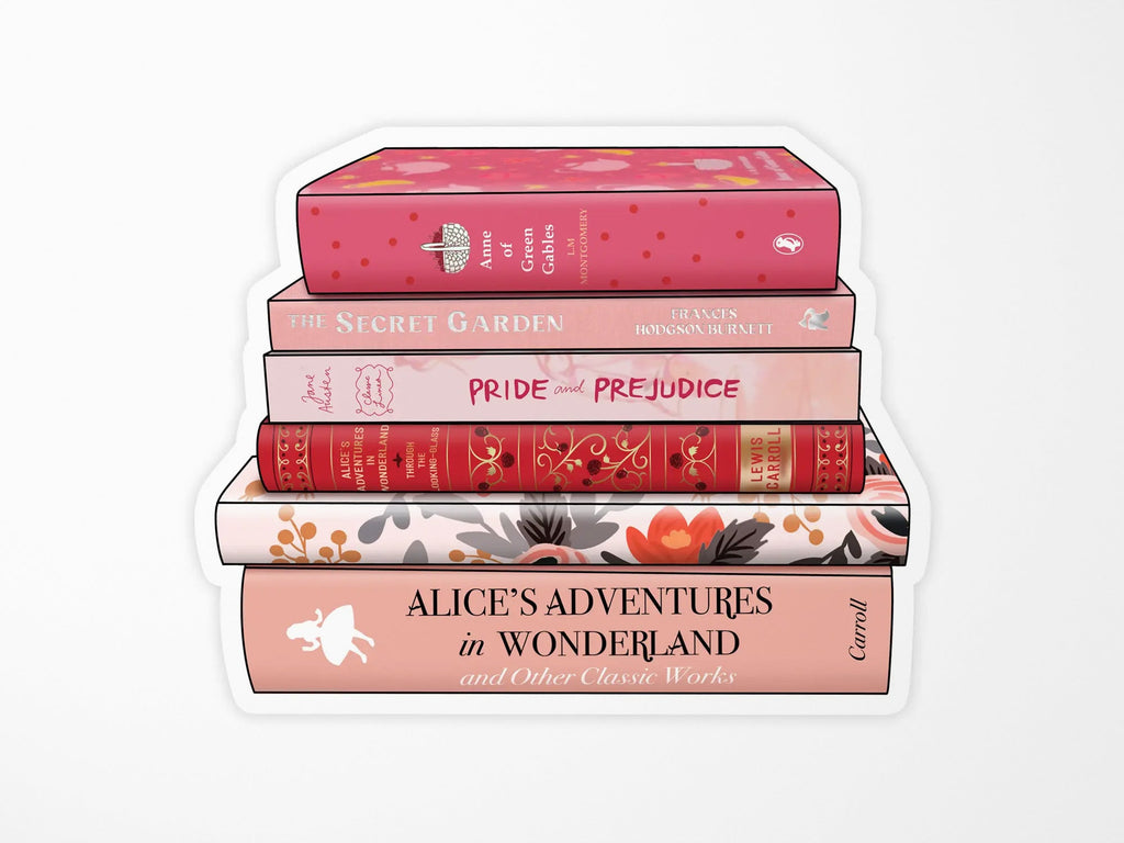 Classic Novels Sticker