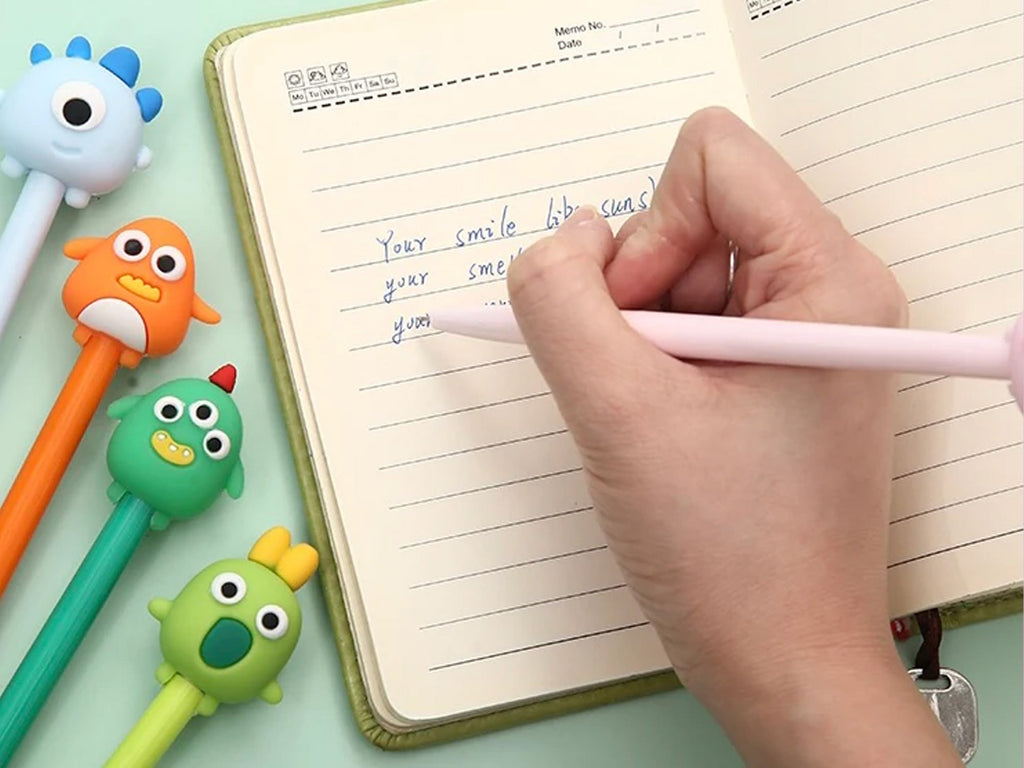 Cute Monster Retractable Gel Pen