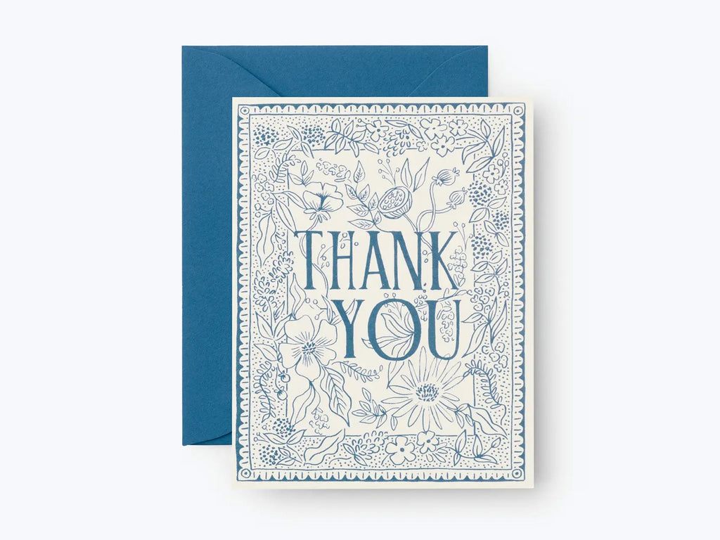 Delft Thank You Notes, Box of 8