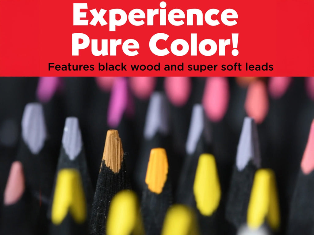 Faber Castell Black Edition Colored Pencils - Basic Colors 100 Set