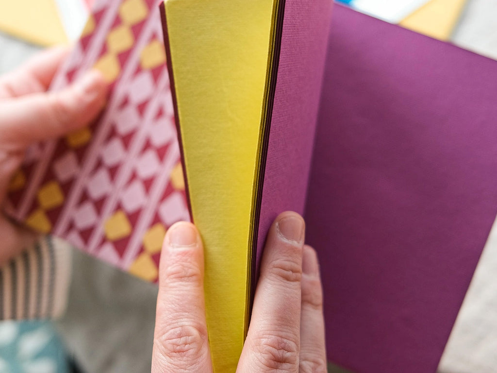 Handmade Paper Scrapbook / Notebook