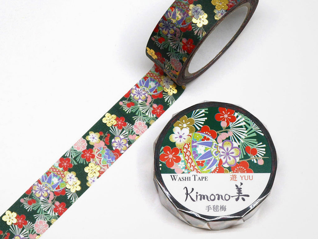 Kimono Beauty Japanese Bouquet Washi Tape