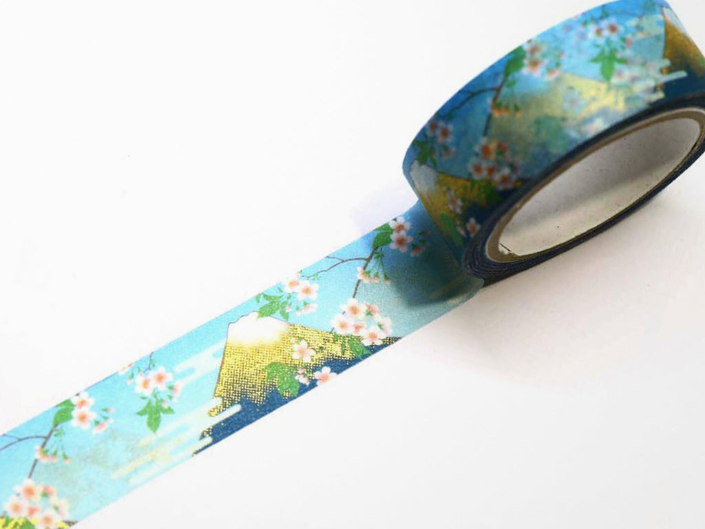 Kimono Beauty Mt. Fuji Washi Tape