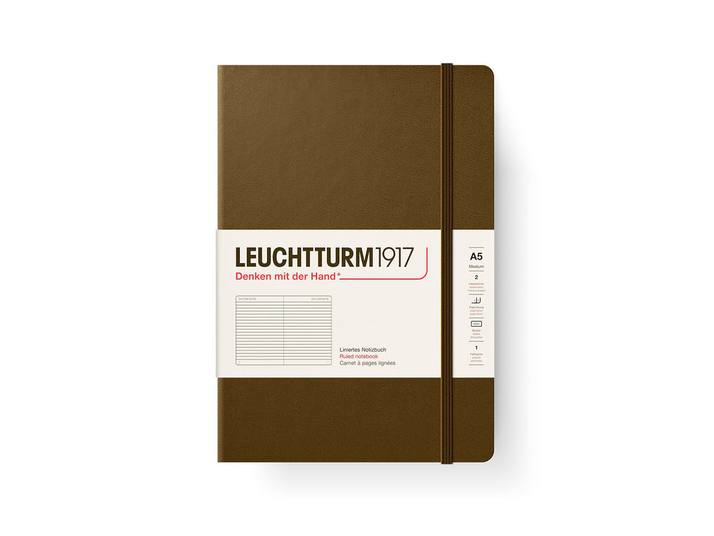 Leuchtturm 1917 Hardcover Notebook - Spice Brown