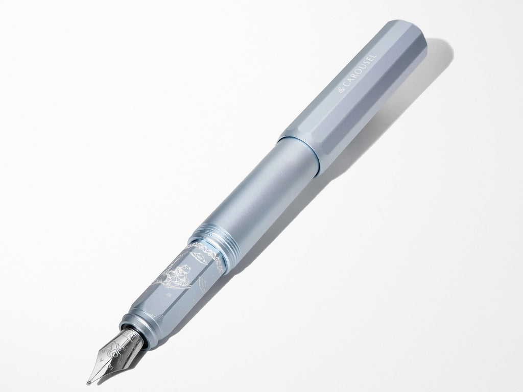 Limited Edition Aluminum Carousel Fountain Pen - Harlequin Dream