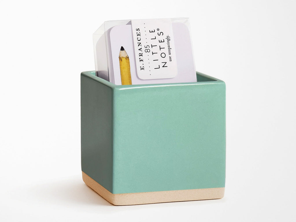 Little Notes Ceramic Holder - Minty