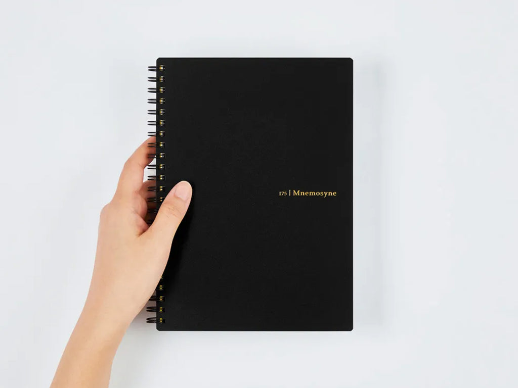 Maruman Mnemosyne Notebook N175 - A5 8mm Lined with Vertical Divider