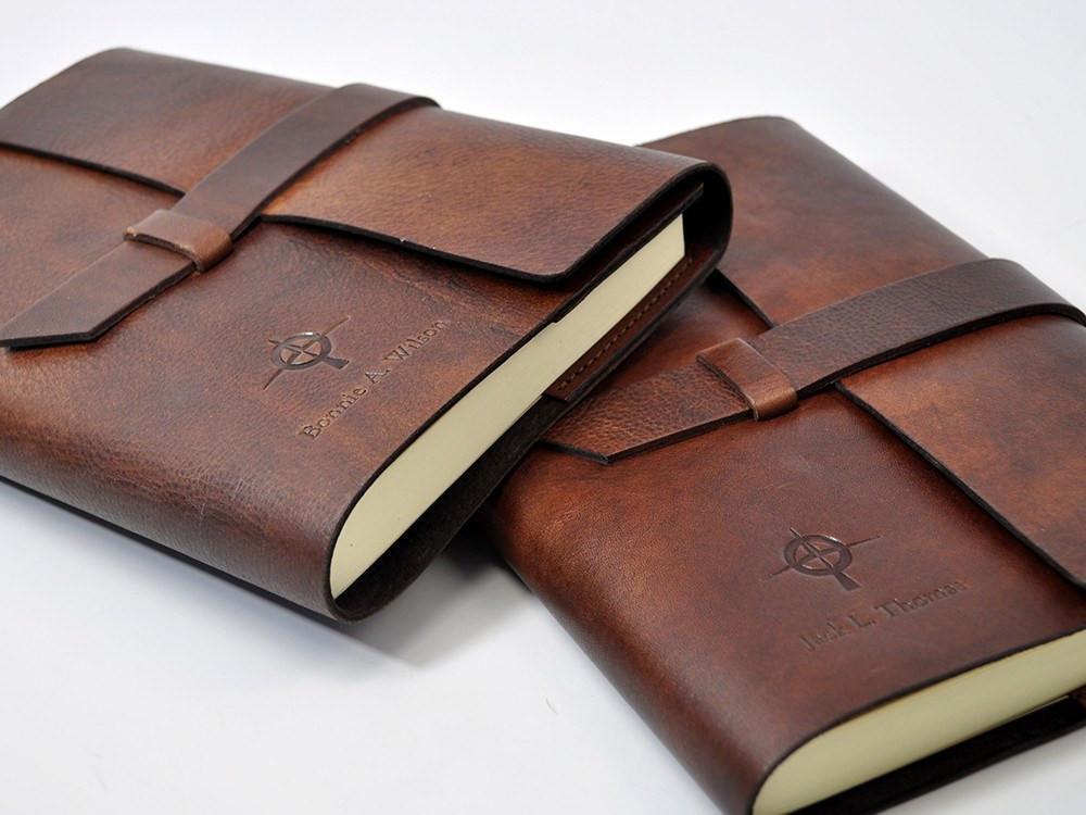 Max Latch Italian Leather Journal