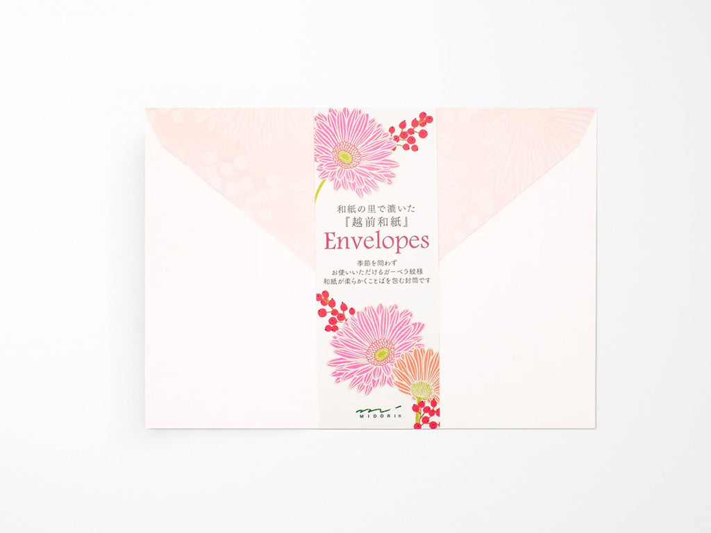 Midori GERBERA Envelope