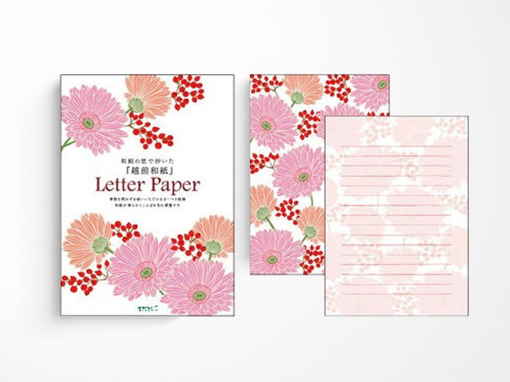 Midori GERBERA Letter Pad