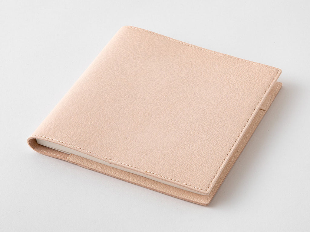 Midori MD Notebook A5 Square Goat Leather Cover