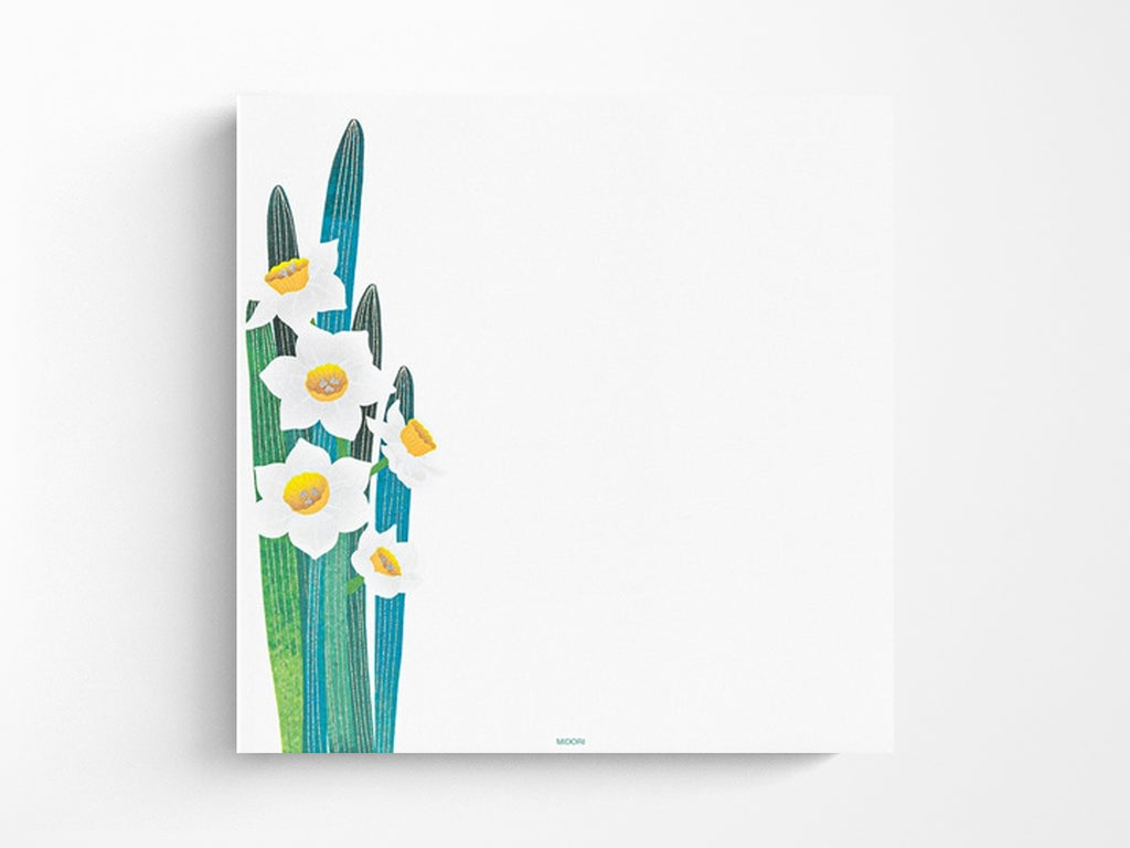 Midori Seasonal Letter Pad - 155 Daffodil