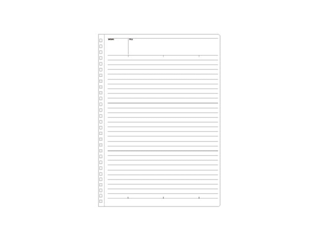 Mnemosyne X Kleid Notebook - B5 Grid