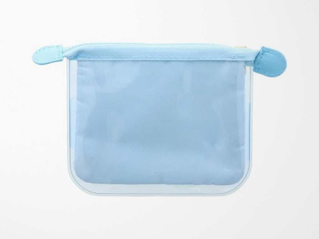 Mofusand Clear Mini Flat Pouch - Sharkyan