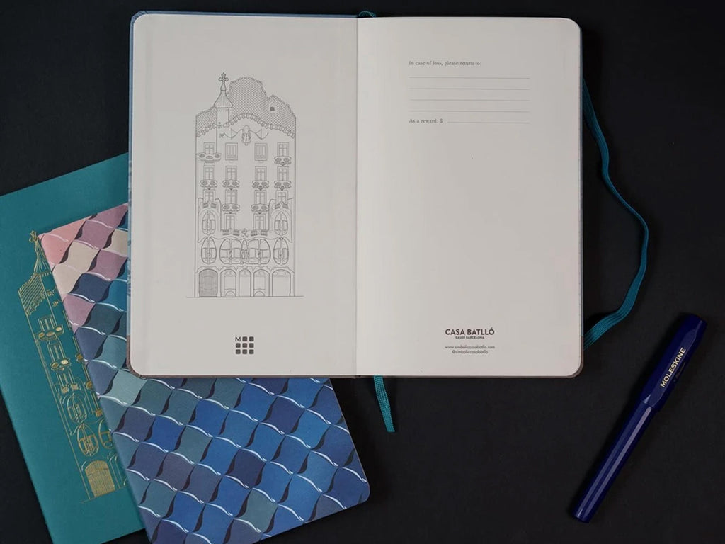 Moleskine x Casa Batlló Collector's Box With Notebook and Kaweco Pen