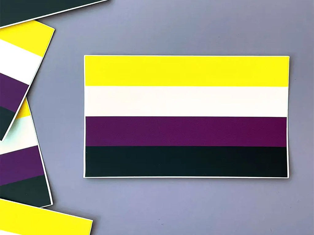 Nonbinary Pride Sticker