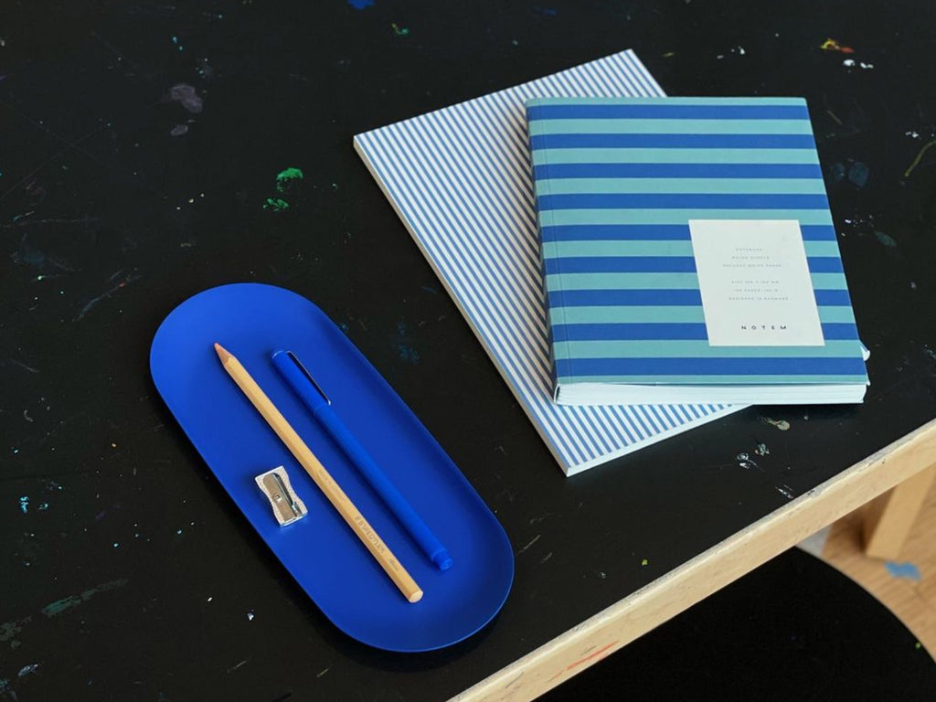 Notem UMA Journal - Medium Blue Stripes