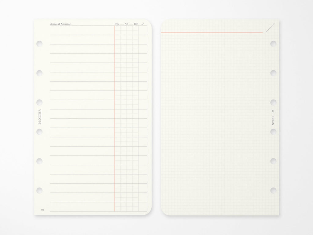 PLOTTER Refill Monthly Schedule 2025 - Mini Size