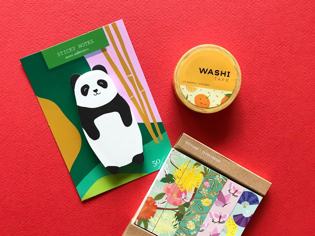 Panda Die Cut Sticky Notes