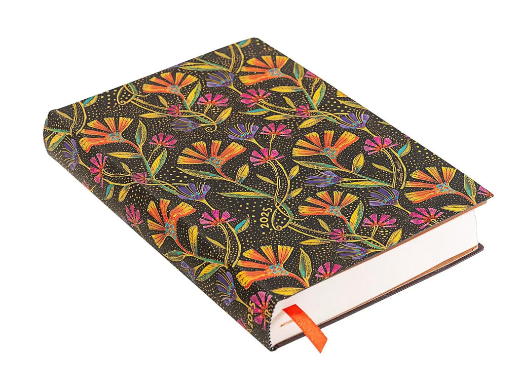 Paperblanks 2025 Daily Planner MIDI | Wild Flowers