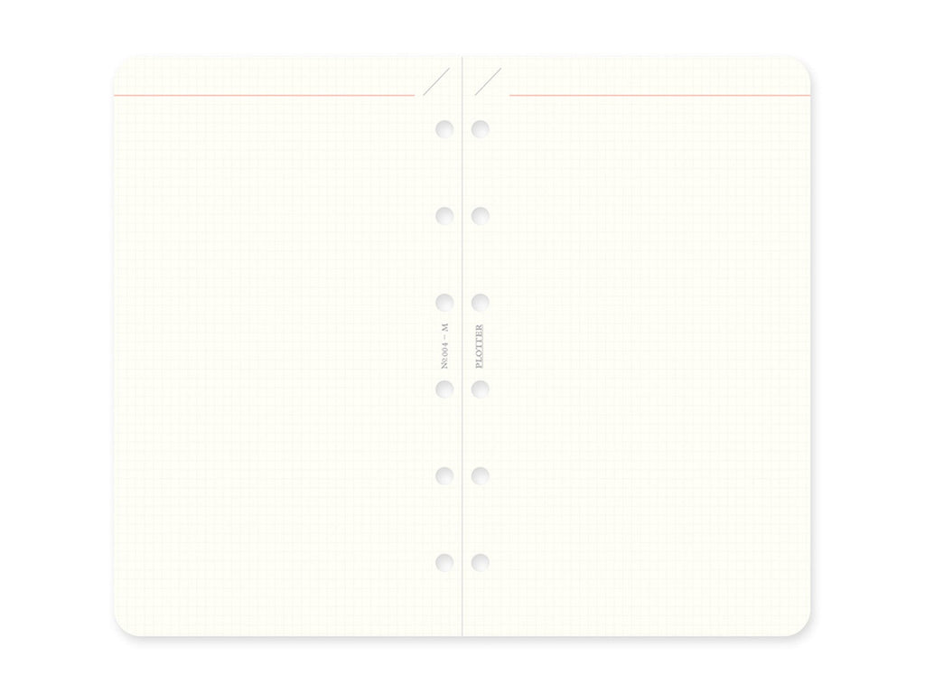 PLOTTER Refill Memo Pad 2mm Grid - Mini Size