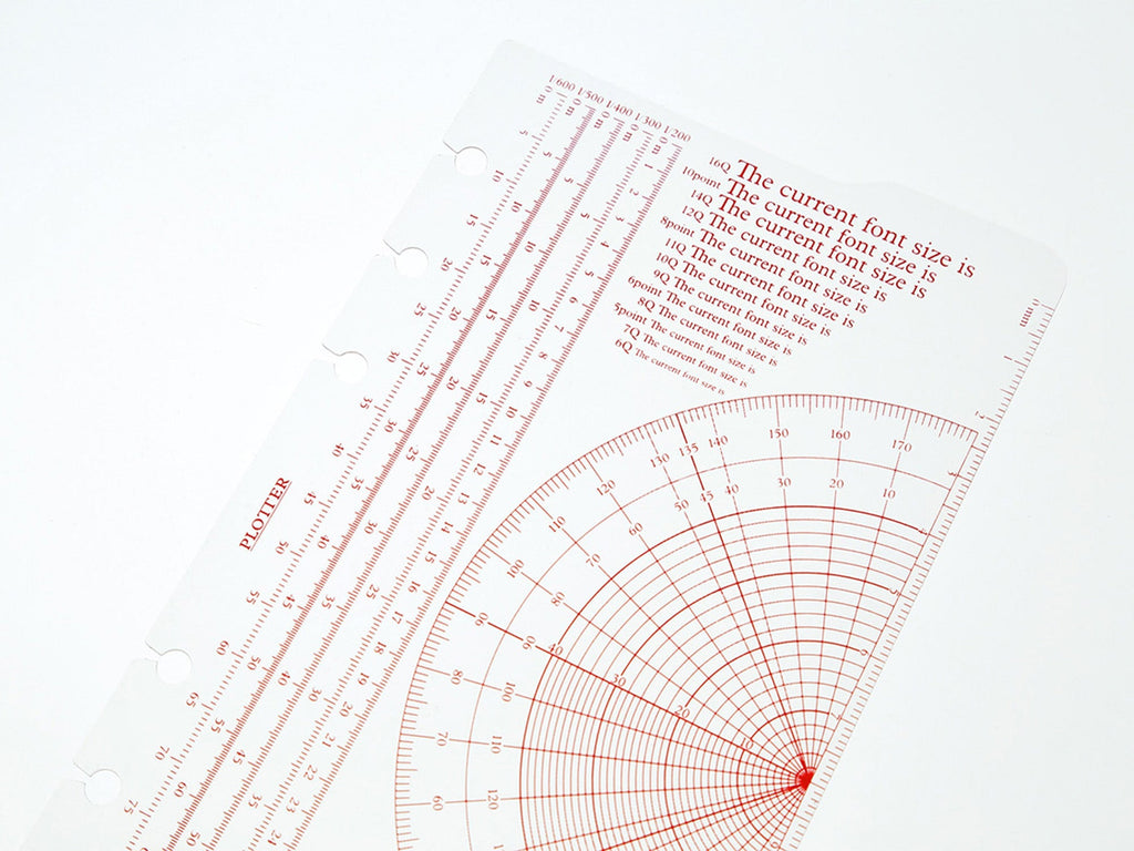 PLOTTER Ruler Pad - Bible Size