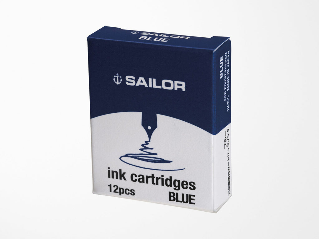 Sailor Ink Cartridge For Fountain Pens - Box of 12