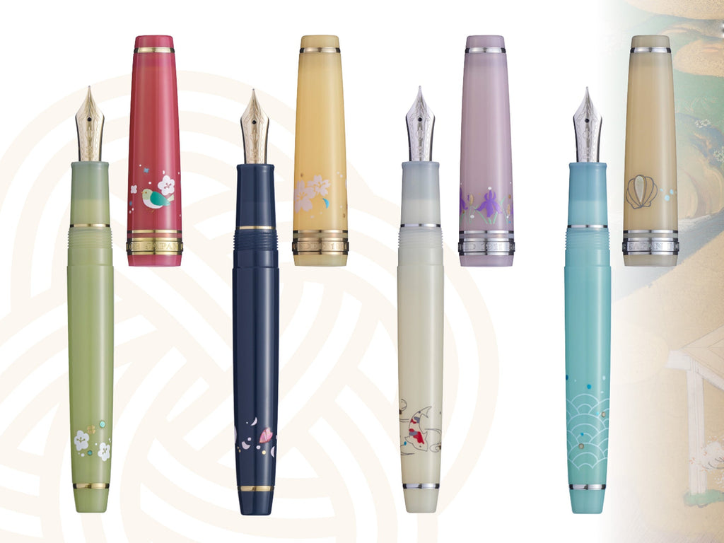 Sailor Pro Gear Slim Fountain Pen - Princess Raden Series - Princess Shirotae