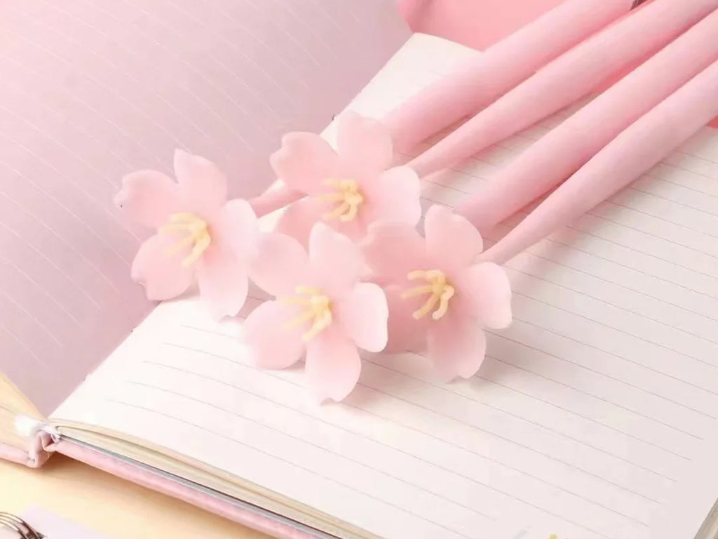 Sakura Cherry Blossom Wiggle Gel Pen