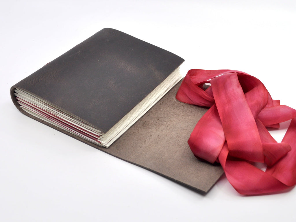 Scarlet One of a Kind Leather Journal