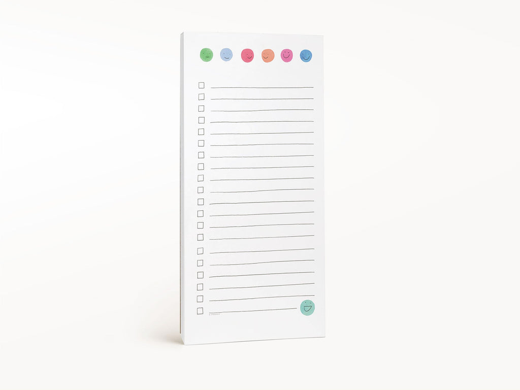 Smiles Notepad To-Do List