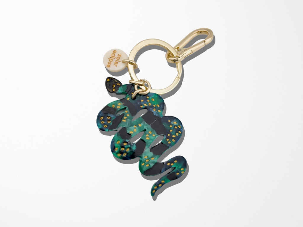 Snake Keyring and Bag Charm