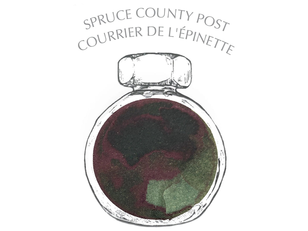 Spruce County Post Fountain Pen Ink