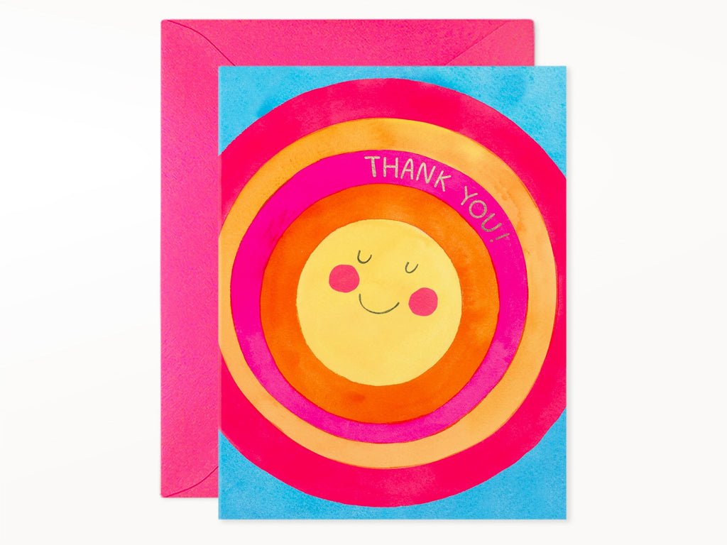 Super Sunny Thank You Cards Box of 6