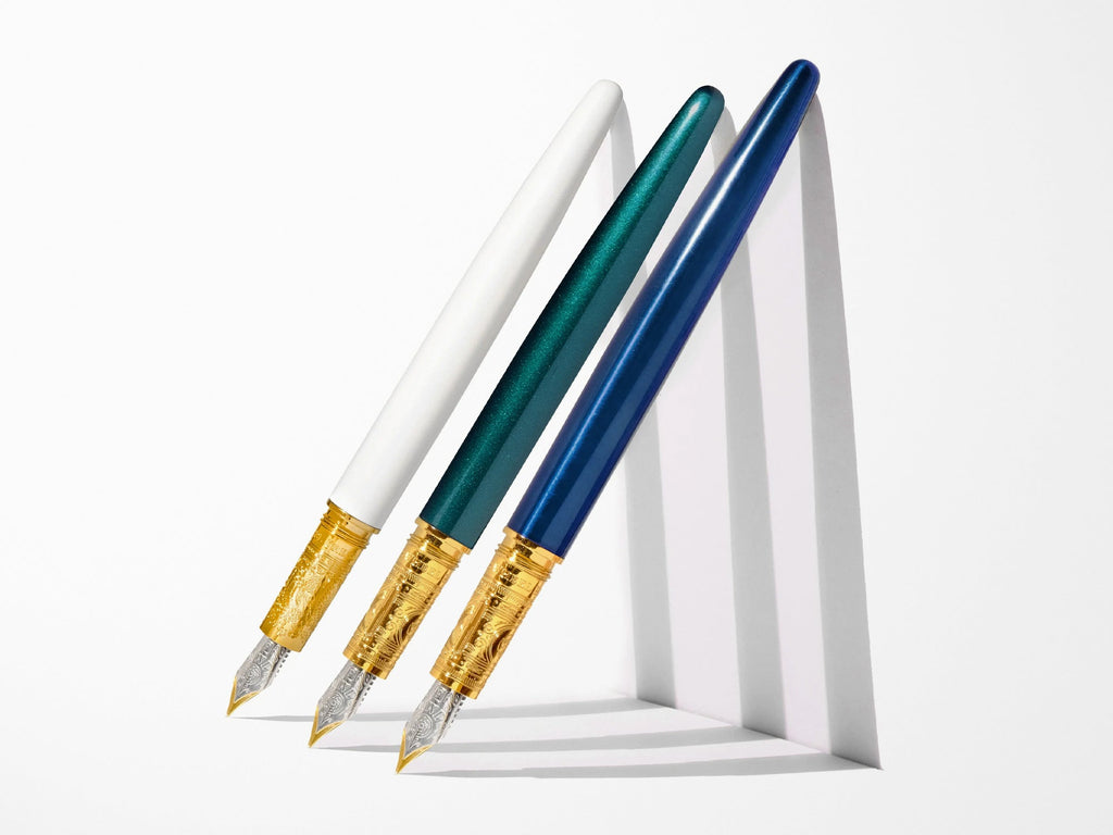 The Bijou Fountain Pen - Printmaker's Teal