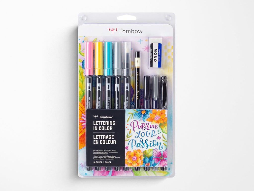 Tombow Lettering in Color Set