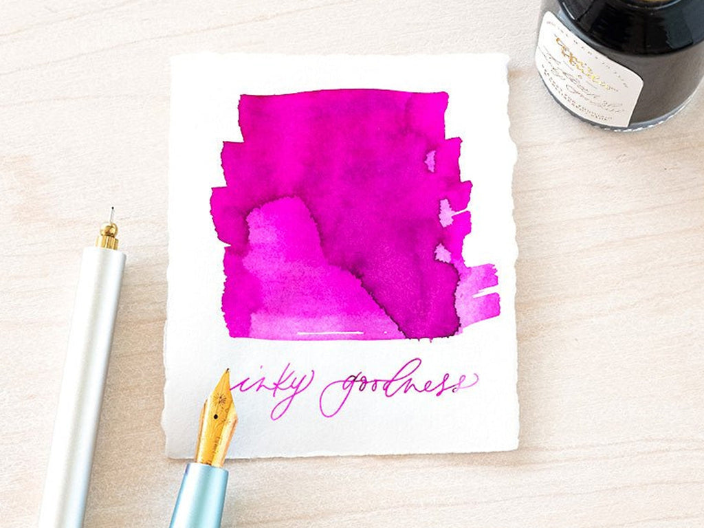 Tom's Studio Fountain Pen Ink - 02 Raspberry Sorbet