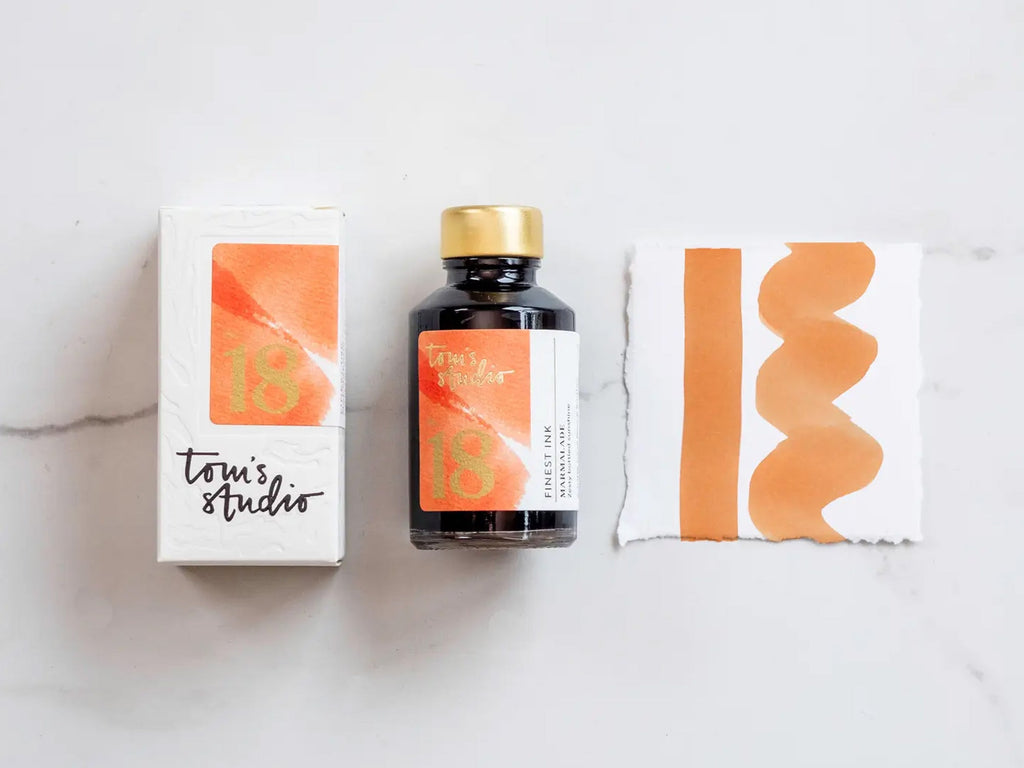 Tom's Studio Fountain Pen Ink - 18 Marmalade