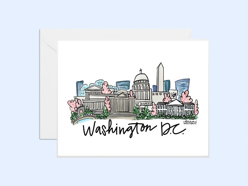 Washington DC Composite Greeting Cards - Set of 6