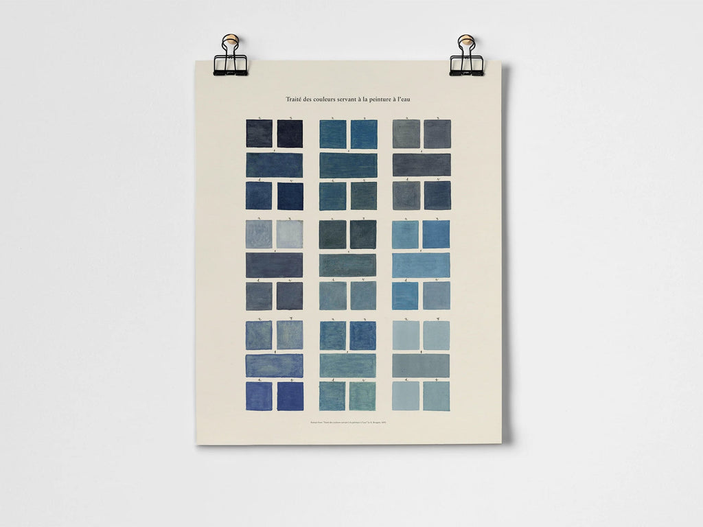 Watercolour Swatches Fine Art Print