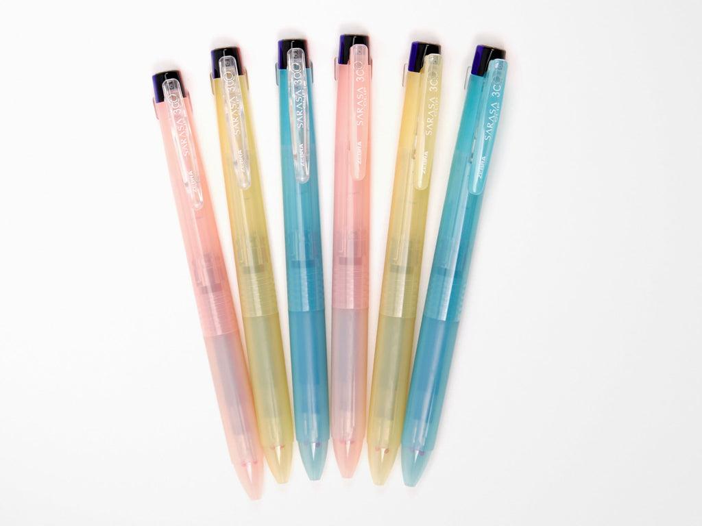 Zebra SARASA 3 Color Pen - Limited Edition Colors