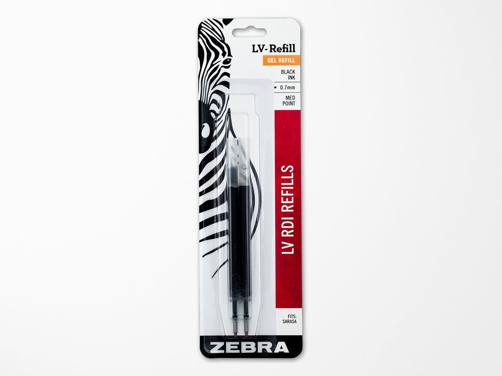 Zebra Sarasa LV-Refill 0.7 mm Gel Ink Pen - Set of 2