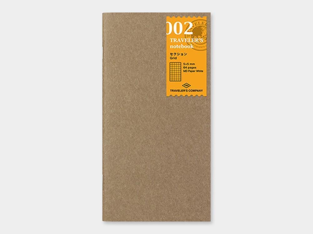 002 Grid Refill TRAVELER'S Notebook - Regular Size