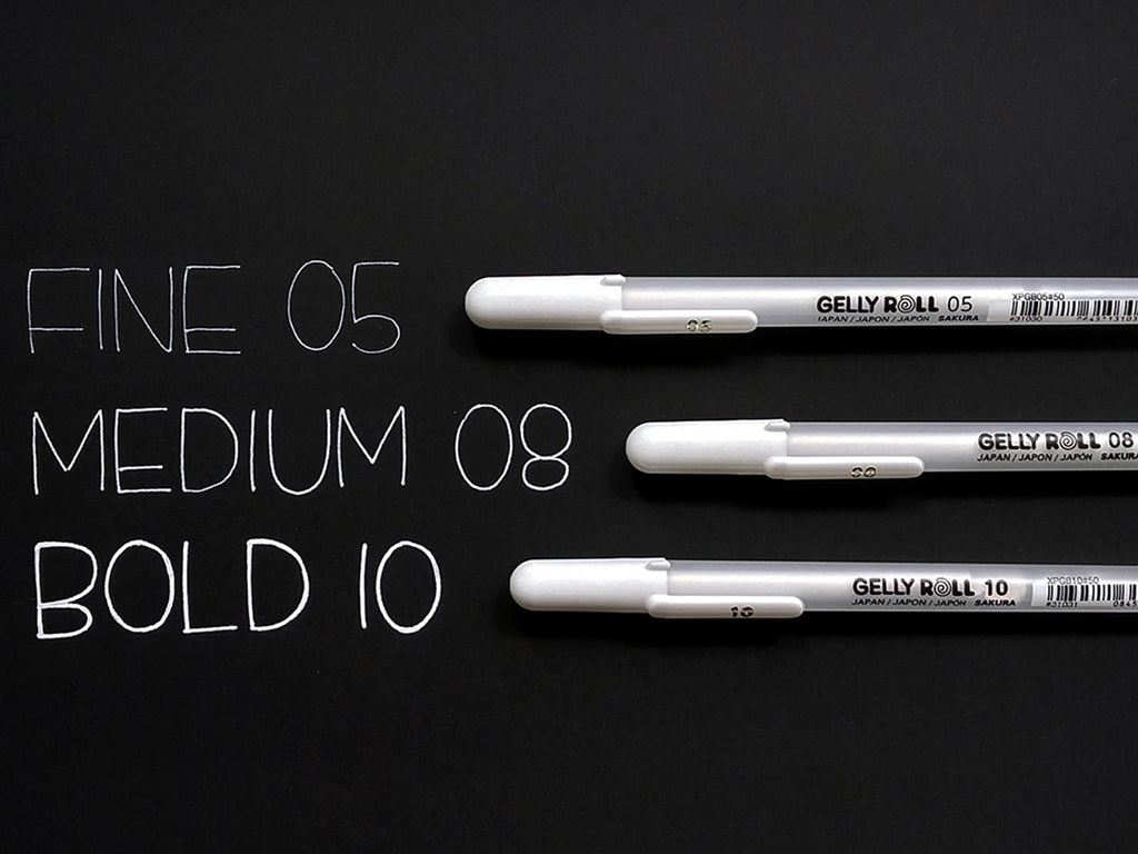 Gelly Roll Opaque White Gel Pen