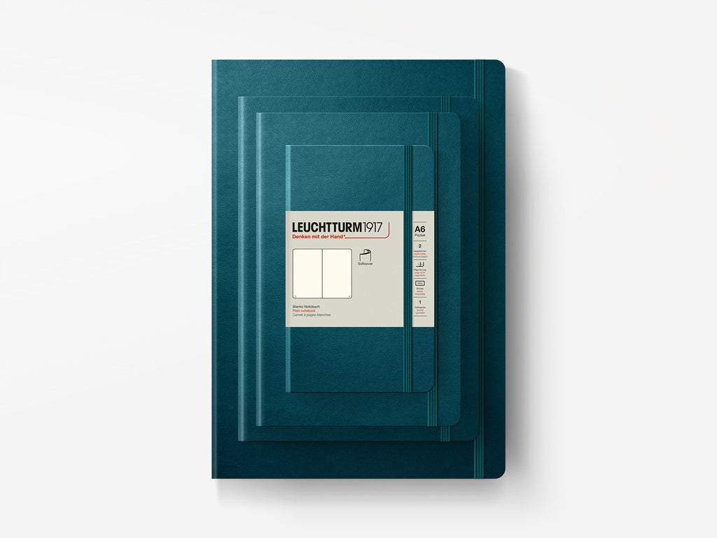 Leuchtturm 1917 Softcover Notebook - Pacific Green*