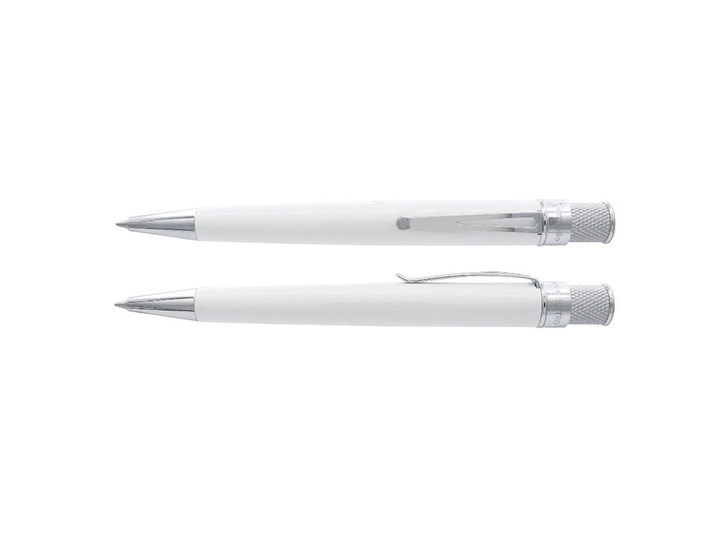 Retro 51 Tornado Classic White Tornado Rollerball Pen